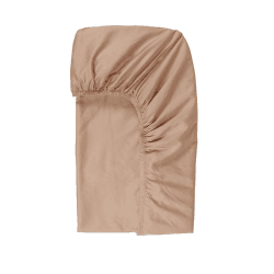 Image showing the Perfect Percale  Fitted Sheet, Superking, Clay Pink product.