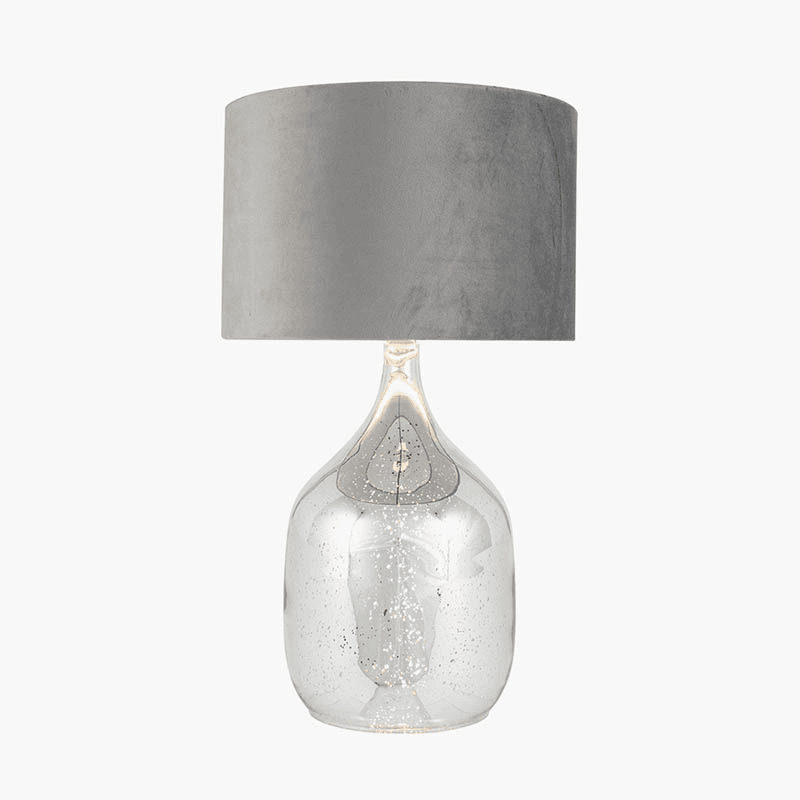 Stellar Table Lamp, H37cm, Mercurial Glass