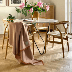 Image showing the Skyfall Throw, H130 x W190cm, Rusty Red product.