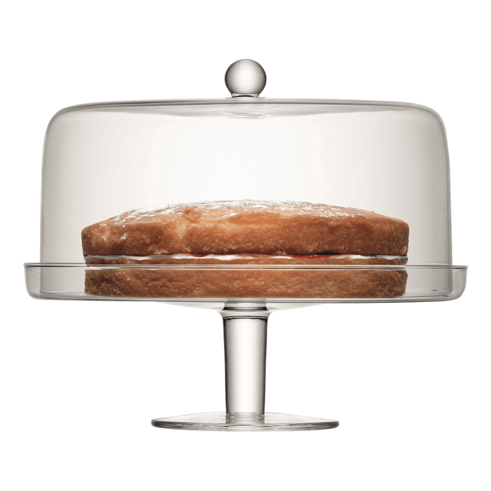 Klara Cakestand & Dome, D30cm, Clear
