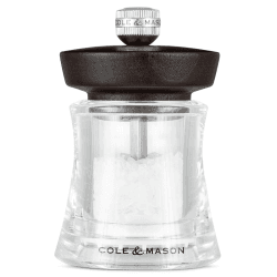 Image showing the Holborn Salt Mill, 95mm, Chocolate Wood product.
