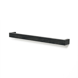 Image showing the Slimline Towel rail, H5 x W72 x D9cm, Dark Oak product.
