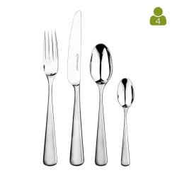 Image showing the Mahogany Satin 16 Piece Cutlery Set product.