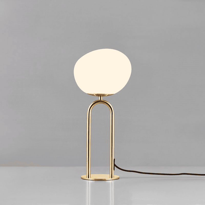 Shapes Table Lamp, H47cm, Brass