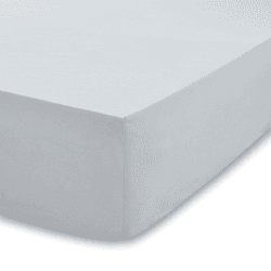 Image showing the 200Tc Cooling Tencel Super King Fitted Sheet, Silver Grey product.