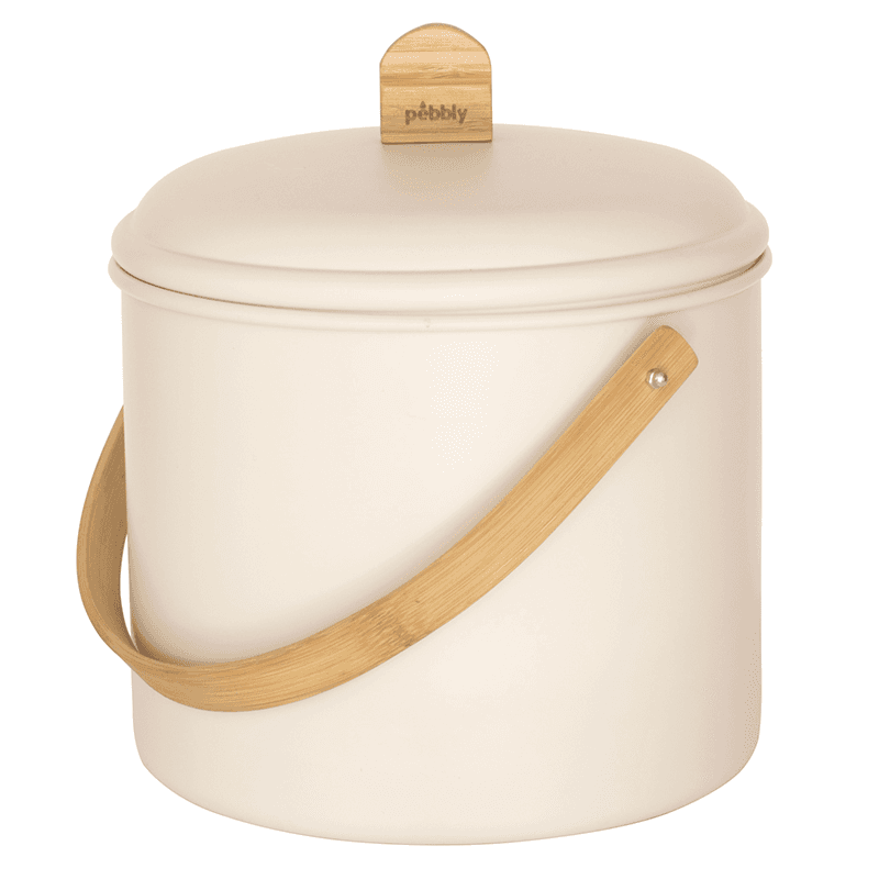 Compost Bin, 7L, Cream