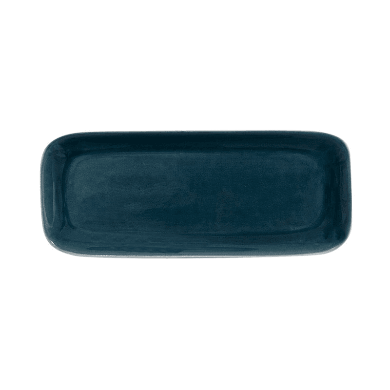 Maguelone Sushi Plate, L29 x W12cm, Outremer