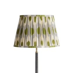 Image showing the Straight empire Shade, 45cm, grey green product.