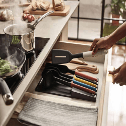 Image showing the Elevate 5 Piece Utensils Drawer Storage, Multi product.