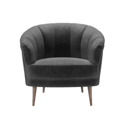 Image showing the Harper, Armchair, Armour Smart Velvet, Armour product.