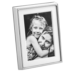 Image showing the Deco Photograph frame, 7 x 5", Stainless Steel product.