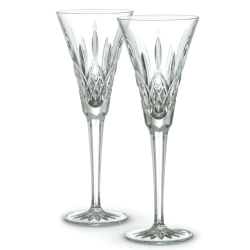 Image showing the Lismore Pair of toasting flutes product.