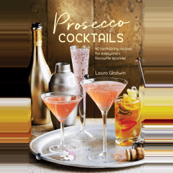 Image showing the Prosecco Cocktails product.