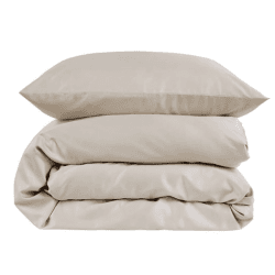 Image showing the 400 Thread Count Sateen Super King Duvet Set, Linen product.