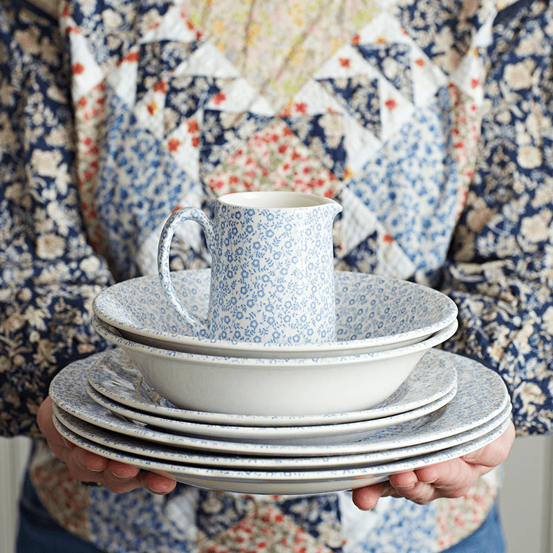Felicity Plate, D19cm, Pale Blue