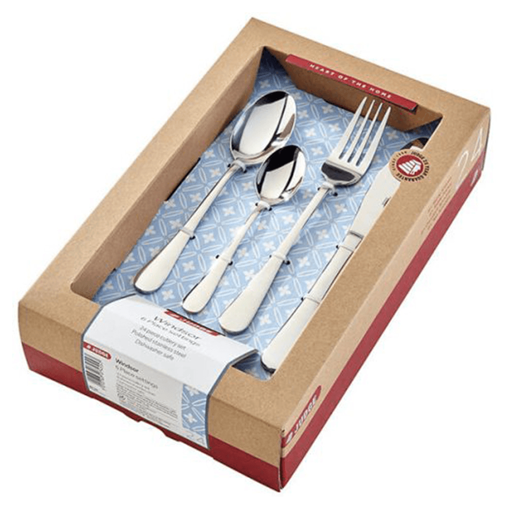 Windsor Cutlery, 24 Piece Gift Boxed Set, Stainless Steel