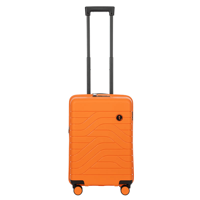 Ulisse Expandable Carry-on Suitcase, H55cm x L37 x W23cm, Orange