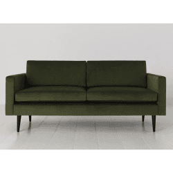 Image showing the Model 01 2 Seater Velvet Sofa, Vine product.