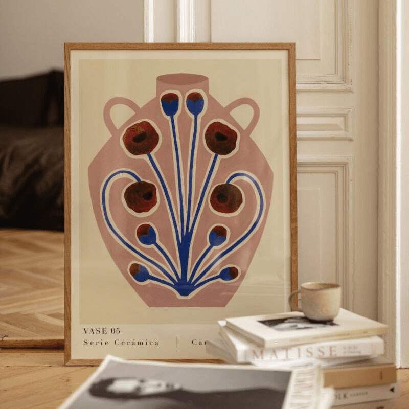 Carla Llanos Vase 05 Print, 50 x 70cm