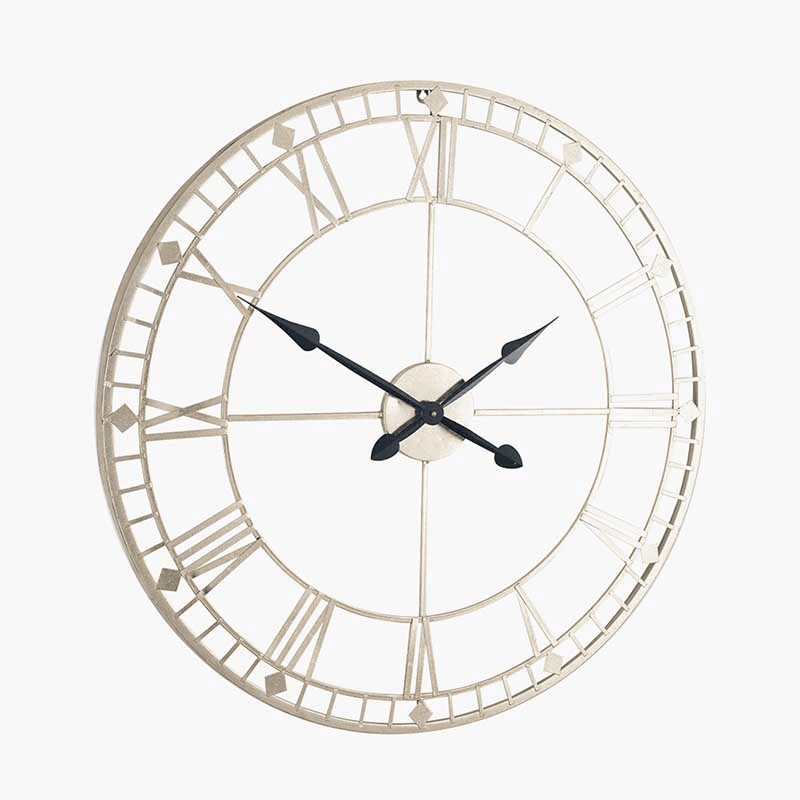 Skeleton Clock, D80cm, Antique Gold