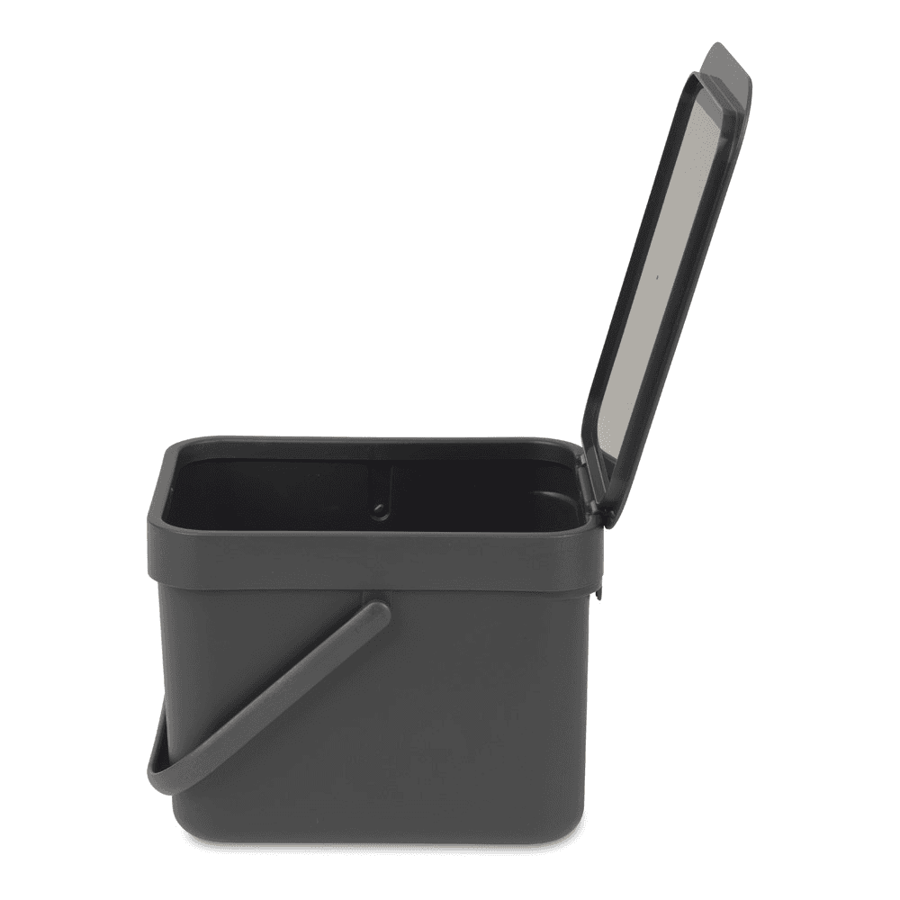 Sort & Go Bin, 6L, Grey