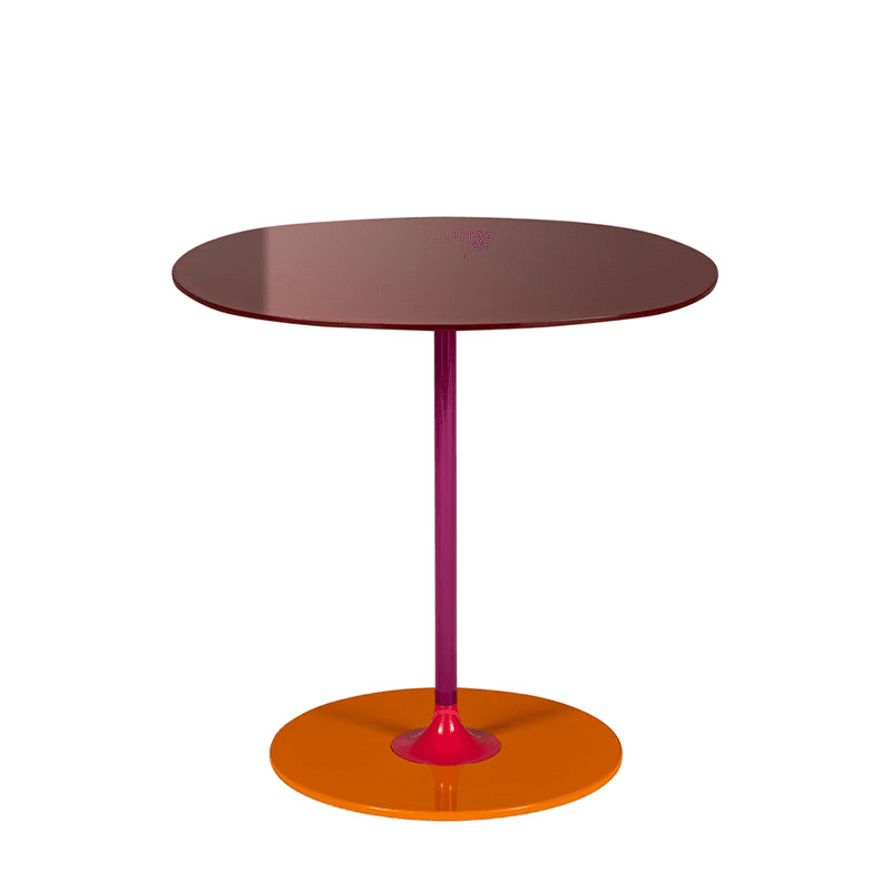 Piero Lissoni 2021 Thierry Table, Burgundy