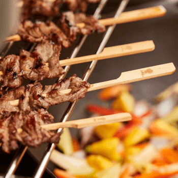Image showing the Bamboo Skewers, Cream product.