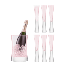 Image showing the Moya Champagne Serving Ser, 170ml, Blush product.