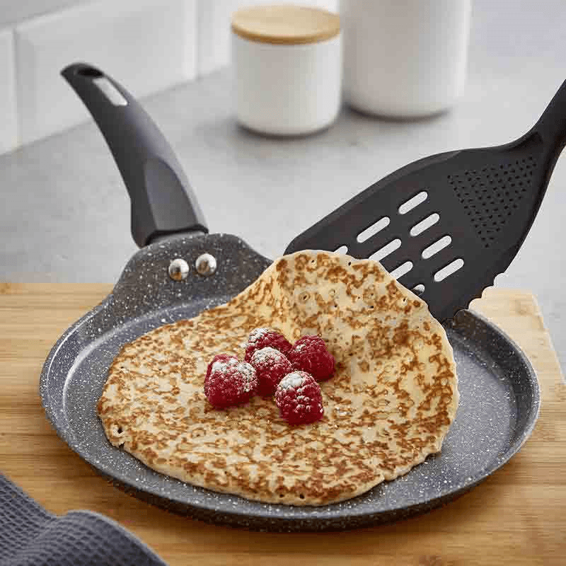 Cerastone Crepe Pan Graphite, 25cm, Grey