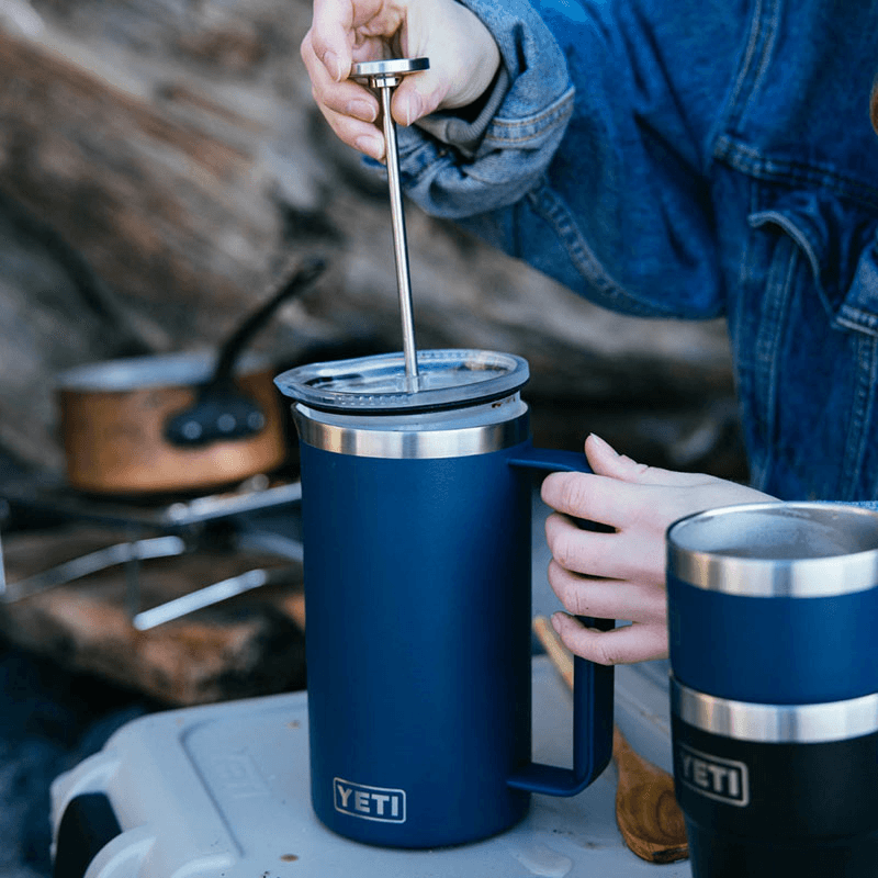 Rambler French Press, 34oz, Navy