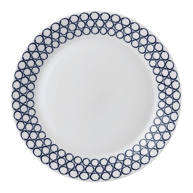Pacific Set of 6 dinner plates, 28cm