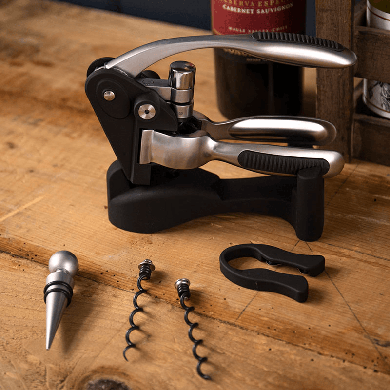 Lever-arm Corkscrew Set