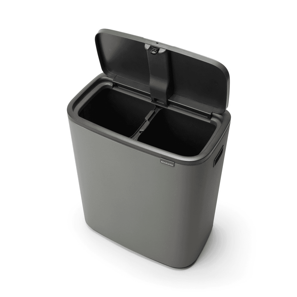 Bo Touch bin, 30 litre, Mineral Concrete Grey