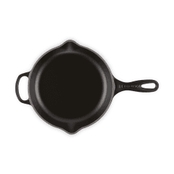 Image showing the Signature Cast Iron Round skillet, 23cm, Satin Black product.