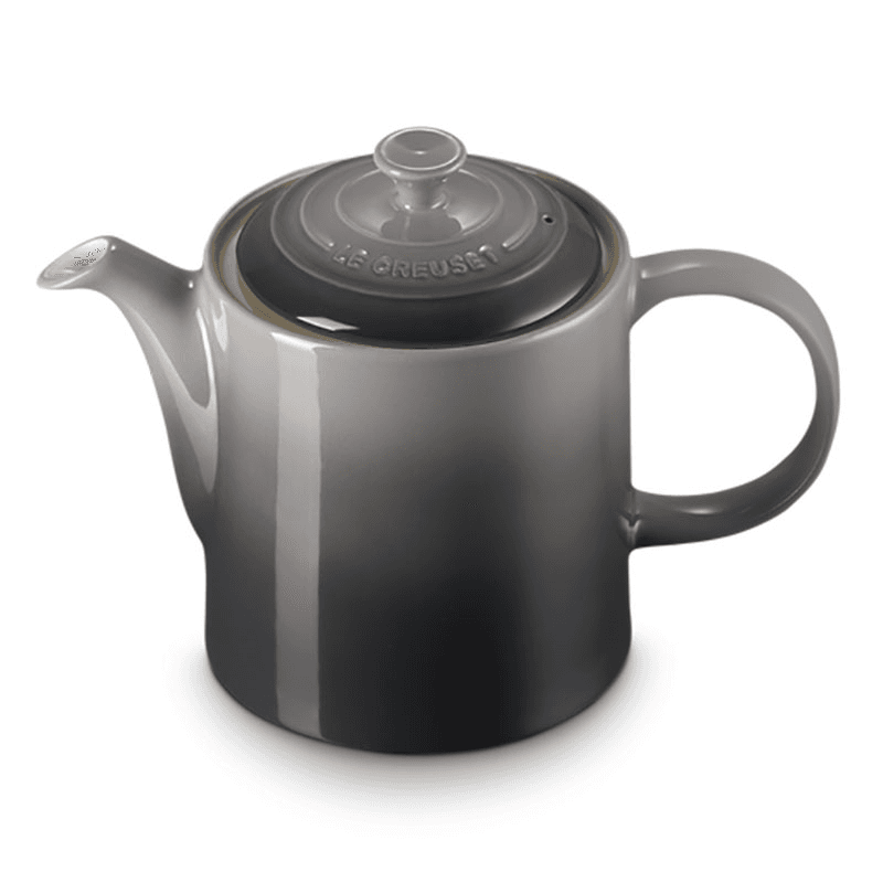 Stoneware Grand teapot, 1.3 litre, Flint