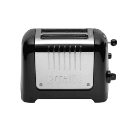 Image showing the Lite 2 slot toaster, Black product.