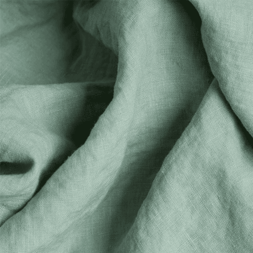 Sage Green Linen Duvet Cover, King