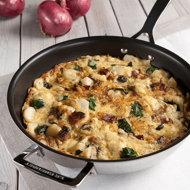 Classic 3-ply Non-Stick Frying Pan, 30cm, Stainless Steel