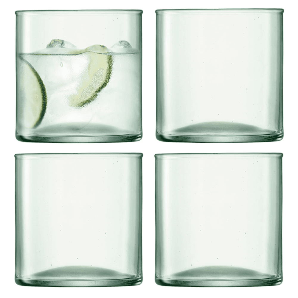 Canopy Set of 4 tumbler, 350ml, clear