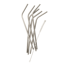 Image showing the Reuseable metal straws, Stainless Steel product.