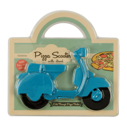 Image showing the Scooter pizza cutter, 18 x 11cm, Blue product.