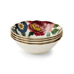 Image showing the Creatures of Curiosity Set of 4 Cereal Bowls, D15.5cm, Multi product.