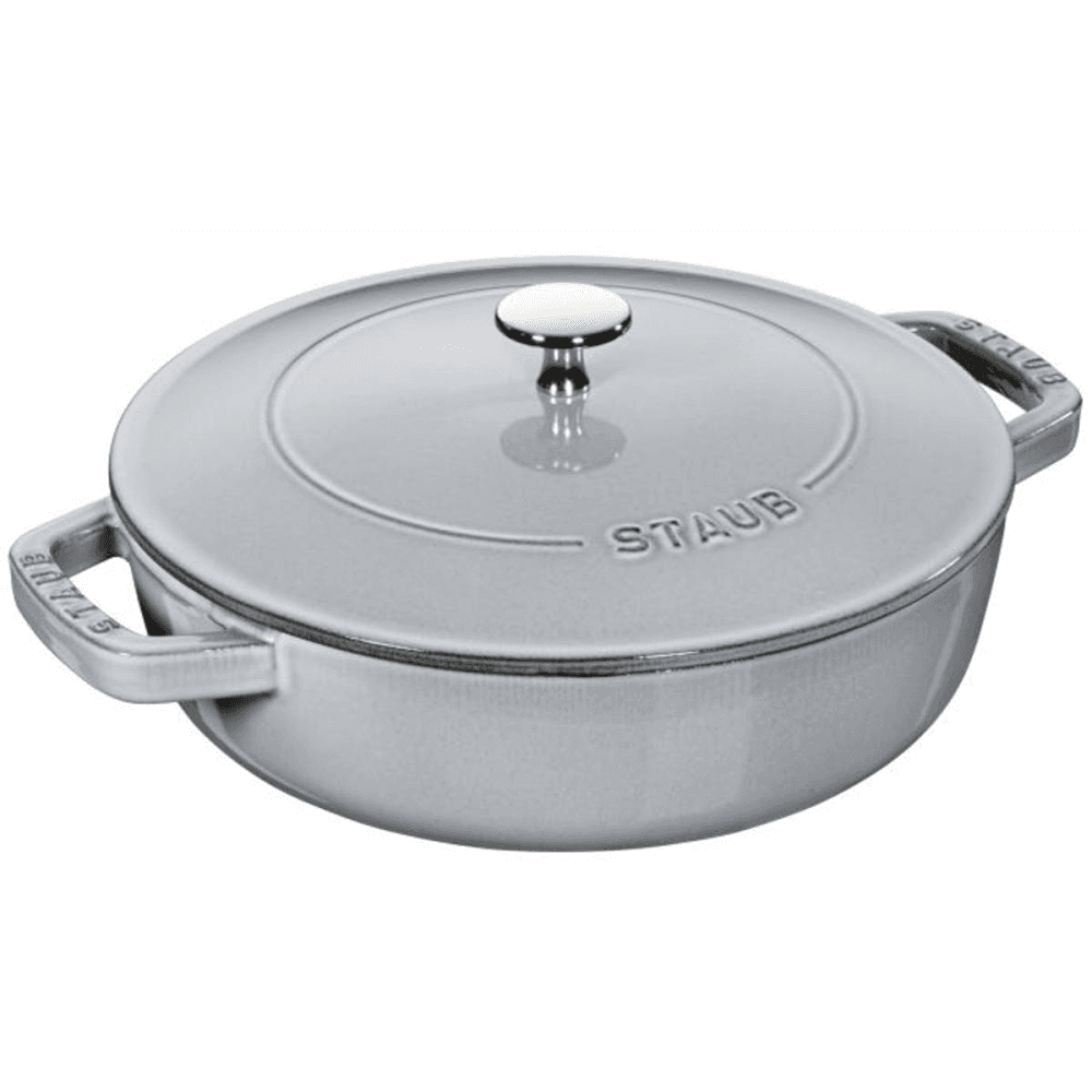 Saute pan with Chistera lid, 24cm, Graphite Grey