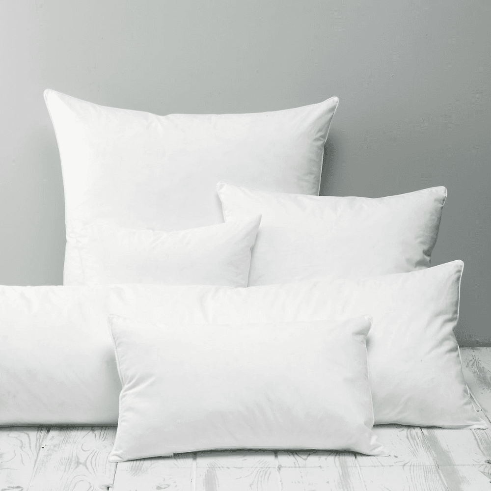 Small square cushion pad, 40 x 40cm, Duck Feather