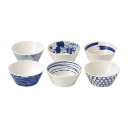 Image showing the Pacific Set of 6 tapas bowls, 11cm, Assorted product.