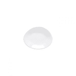 Image showing the Livia Set of 6 Oval Plates, D16cm, Gloss White product.