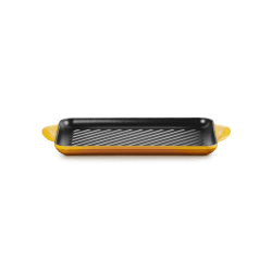 Image showing the Signature Cast Iron Rectangular Grill, 32cm, Nectar product.