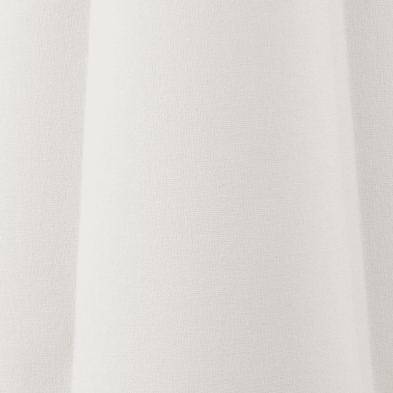 Posy Tapered Scalloped Shade, 30cm, White