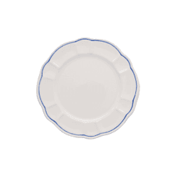 Image showing the Romilly Set of 4 Side Plates, D21cm, Blue product.
