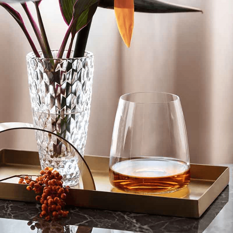 MetroChic Set of 2 Water Glasses, 300ml, Clear